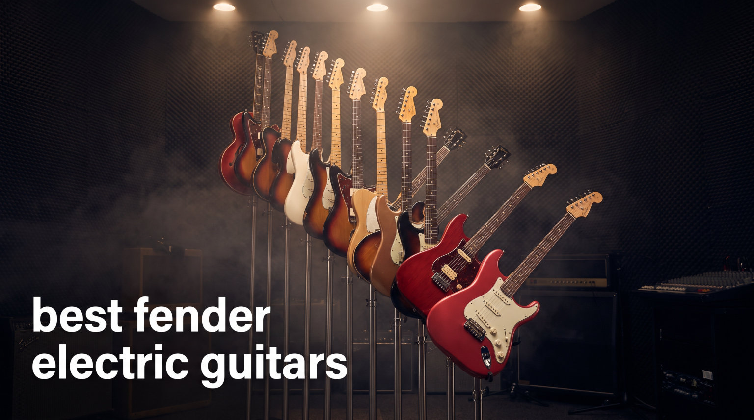 best fender electric guitars