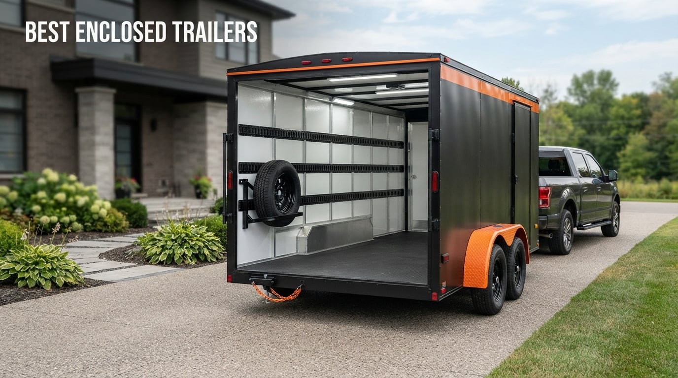 best enclosed trailers